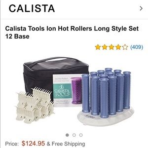 Calista Tools 12 Hot Rollers Long Style with clips